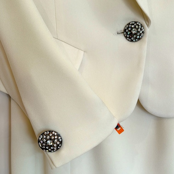 Sunny Choi Silk Trimmed Dress and Jacket. Size 8. Worn once. - Picture 3 of 10